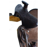12", 13" Double T Youth hard seat bear trap style saddle. - Country Scene Saddlery and Pet Supplies