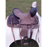 12", 13" Double T Youth hard seat bear trap style saddle. - Country Scene Saddlery and Pet Supplies