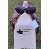 12", 13" Double T Youth hard seat bear trap style saddle. - Country Scene Saddlery and Pet Supplies
