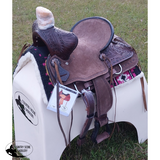 12", 13" Double T Youth hard seat bear trap style saddle. - Country Scene Saddlery and Pet Supplies