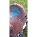 12" and 13" Double T Roughout Barrel Saddle. - Country Scene Saddlery and Pet Supplies