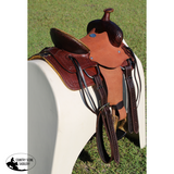 12" Buffalo Youth hard seat roper style saddle. - Country Scene Saddlery and Pet Supplies