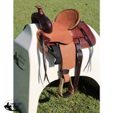 12" Buffalo Youth hard seat roper style saddle. - Country Scene Saddlery and Pet Supplies