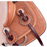 12" Double T hard seat roping style saddle. - Country Scene Saddlery and Pet Supplies