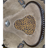 12" DOUBLE T Rough Out Barrel style saddle - Country Scene Saddlery and Pet Supplies