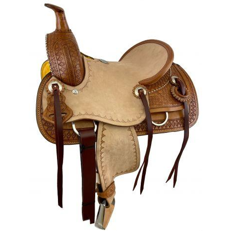 12 Double T Seat Roping Style