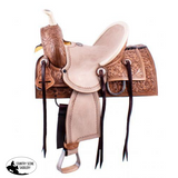 12" Double T Square skirted hard seat roping style. - Country Scene Saddlery and Pet Supplies