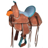 New! 12 Double T Youth Barrel Style Saddle.~ Posted.*