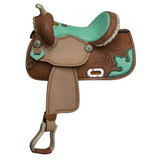 13" Double T Barrel style saddle. - Country Scene Saddlery and Pet Supplies