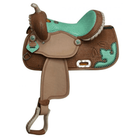 New! 13 Double T Barrel Style Saddle.~ Posted.*