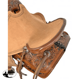 13" Medium Oil Wade Style Economy Roping style Saddle. - Country Scene Saddlery and Pet Supplies
