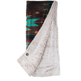 NEW! Spirit Turquoise Sherpa Blanket - Country Scene Saddlery and Pet Supplies