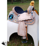 14", 15", 16" Double T barrel saddle set with "Turn 'N' Burn" design. - Country Scene Saddlery and Pet Supplies