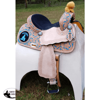 New! 14 15 16 Double T Barrel Saddle Set With Turn N Burn Design.~ Posted.