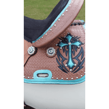 14", 15", 16" Double T barrel style saddle set - Country Scene Saddlery and Pet Supplies