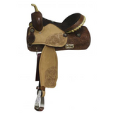 New! 14 15 16 Double T Barrel Style Saddle.semi Qh. Posted.* Show Saddles