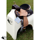 14 15 16 Double T Barrel Style Saddle. Show Saddles