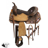 14", 15", 16" Double T Embroidered Navajo saddle set - Country Scene Saddlery and Pet Supplies