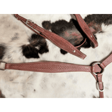 14", 15" Economy Barrel Style Saddle Set with basket stamp tooling. - Country Scene Saddlery and Pet Supplies