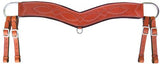Showman ® Barbwire tooled tripping collar. - Country Scene Saddlery and Pet Supplies