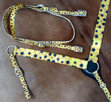 Showman ® HORSE SIZE Nylon Headstall & Breastcollar set - Country Scene Saddlery and Pet Supplies