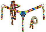 New! Showman ® PONY SIZE Nylon Headstall & Breastcollar set - Country Scene Saddlery and Pet Supplies