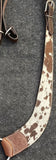 Showman ® Leather hair on cowhide pulling collar. - Country Scene Saddlery and Pet Supplies
