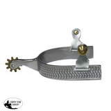 1456 Showman ® Engraved Harringbone Design Spurs - Country Scene Saddlery and Pet Supplies
