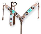 New! Showman ® Browband Headstall & Breast collar sets - Country Scene Saddlery and Pet Supplies