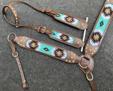 New! Showman ® Browband Headstall & Breast collar sets - Country Scene Saddlery and Pet Supplies