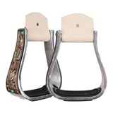 New! Showman Arizona Aluminum Stirrups - Country Scene Saddlery and Pet Supplies