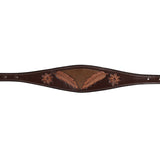 New! Showman Raven Hide Wither Strap - Country Scene Saddlery and Pet Supplies