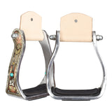 New! Showman High Mesa Aluminum Stirrups