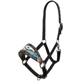 New! Showman Desert Dawn Mohair Wool Nose Halter - Full - halter