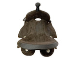 15’’ Double T Roughout Barrel Style Saddle. - Double T Barrel Saddle