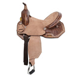 New! Double T Sedona Spinal Relief Barrel Style Saddle - 14, 15 Inch - Country Scene Saddlery and Pet Supplies