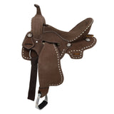 New! Double T Patsy Spinal Relief Barrel Style Saddle - 14, 15, 16 Inch - Country Scene Saddlery and Pet Supplies