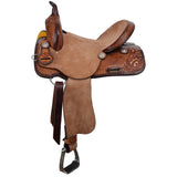 New! Double T Hickory Dash Spinal Relief Barrel Style Saddle - 14 -10.4kg - Country Scene Saddlery and Pet Supplies