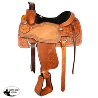 New! 15 16 17 Circle S Roper With Suede Leather Seat. Posted.*