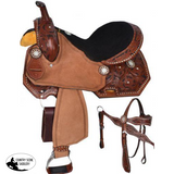 15", 16" Double T barrel style saddle set. - Country Scene Saddlery and Pet Supplies