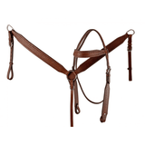 15", 16" Economy Barrel Style Saddle Set with basket stamp tooling. - Country Scene Saddlery and Pet Supplies