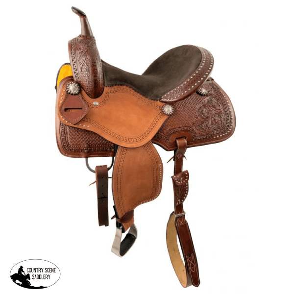 15 Barrel Style Western Saddle