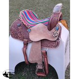 15" Double T Barrel style western saddle - Country Scene Saddlery and Pet Supplies