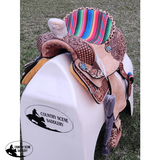 15" Double T Barrel style western saddle - Country Scene Saddlery and Pet Supplies