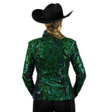 New! Everest Show Jacket Green - Country Scene Saddlery and Pet Supplies