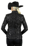 New! Shamsa Show Jacket, Black - Country Scene Saddlery and Pet Supplies
