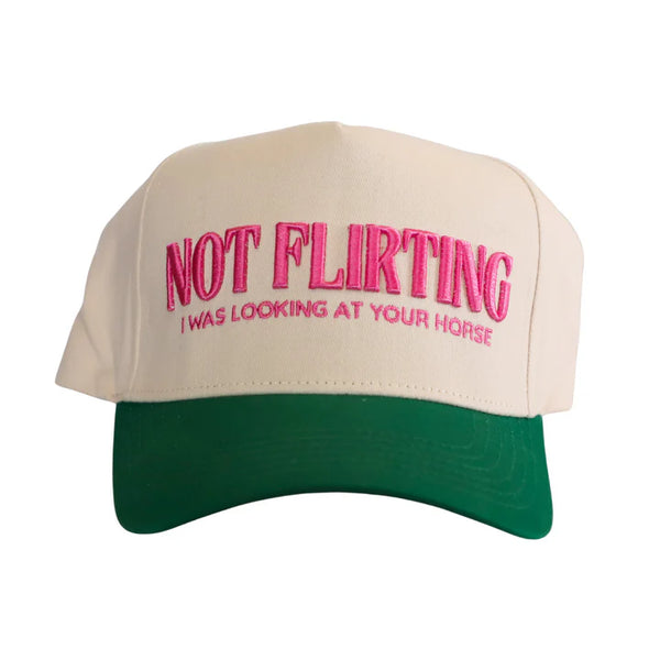 New! NOT FLIRTING HAT