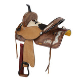 New! Double T Bristol Barrel Style Saddle - 15 Inch - Country Scene Saddlery and Pet Supplies