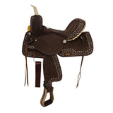 New! Double T Vivien Barrel Style Saddle - 15 Inch - Country Scene Saddlery and Pet Supplies