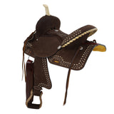New! Double T Vivien Barrel Style Saddle - 15 Inch - Country Scene Saddlery and Pet Supplies